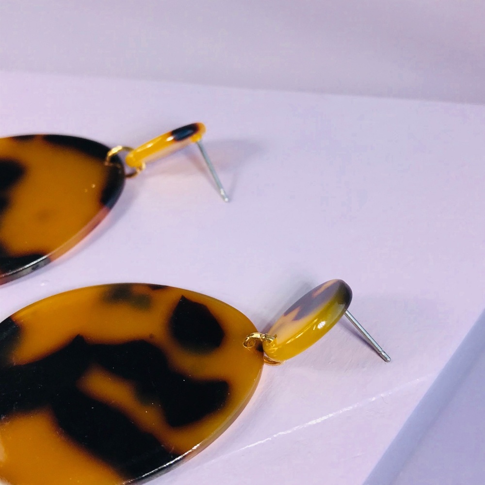 🆑 Tortoise Oval Drops - Picture 4 of 4